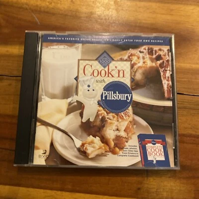 Cook'n With Pillsbury Recipe Organize CD-Rom 2002 Windows 98, 2000, ME - Image 1 of 4
