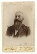 19th Century Fashion - 1800s Cabinet Card Photo - Baumgardner of Springfield, MA