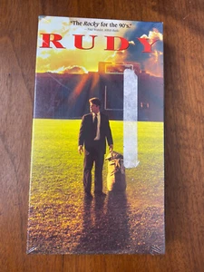 Rudy VHS New Sealed 1994 Sean Austin Football Movie  - Picture 1 of 2