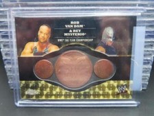 2014 Topps Chrome WWE Rob Van Dam & Rey Mysterio Superfractor Relic #1/1