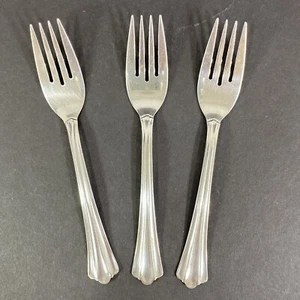 Oneida Kimbra USA Besteck Edelstahl Menge 3 SALATGABELN eingestellt - Bild 1 von 8