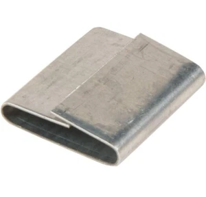 16mm LapOver Seals for Steel Banding, Galvanised For 16mm Metal Strapping - Picture 1 of 10