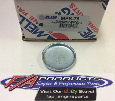 Melling MPS-76 1-45/64" Steel Shallow Engine Expansion Plug Cup Freeze Out Plugs - Image 1 of 4