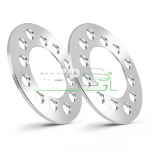 4x114.3 4x100 4x108 Wheel Spacers Adapters 5mm 6061-T6 Custom CNC Rim 3/16'' 2pc - Picture 1 of 5