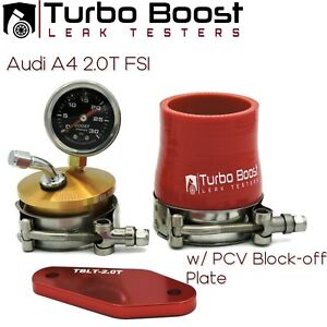 BILLET ALUM 6061 2" Inch TURBO BOOST LEAK TESTER 2.0" Intake Charge Checker