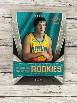 2007-08 SP Game Used Gold #178 Adam Haluska #'d 16/25 - Image 1 of 2