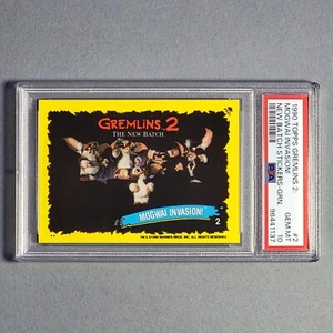 1990 Topps Gremlins 2 The New Batch #53 Gremlin's Revenge - PSA 10 Gem Mint rare - Bild 1 von 2
