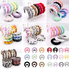 Tie Dyed Makeup Headband Puffy Sponge Spa Head Bands For Women Girls Hairbands
