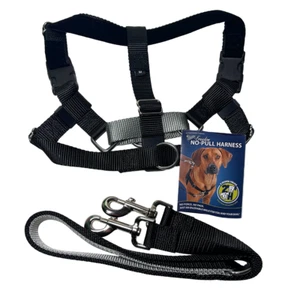 Imbracatura per cani 2 cani design Black Freedom no pull 1 in media - Foto 1 di 1