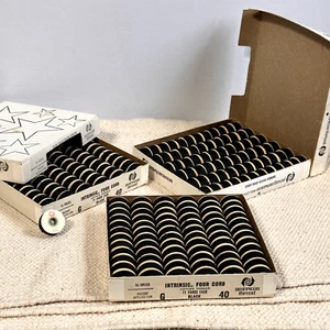 3 Boxes American Thread Company Star Bobbins Style A and G In Original Boxes BLK - Picture 1 of 5