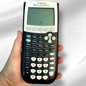 Texas Instruments TI-84 Plus graphischer Taschenrechner funktioniert - Bildschirm hat Linie LESEN - Bild 1 von 8
