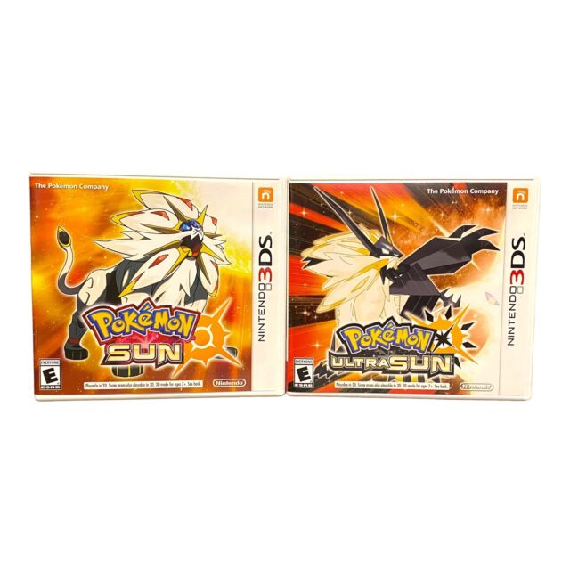 Pokémon Ultra Sun / Pokémon Ultra Moon - Meus Jogos