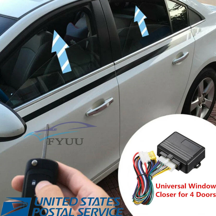 Módulo de cierre de ventana de 4 puertas Kit de sistema de alarma enrollable automático Foto 1 de 4