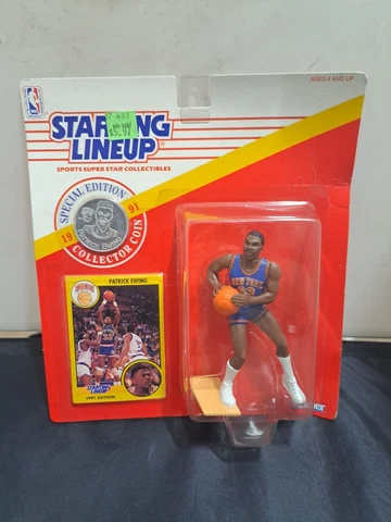 Patrick Ewing New York Knicks 1991 Kenner Starting Line Up Special Edition NBA Cover