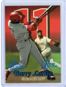 1999 Flair Showcase Passion Legacy Collection Row 2 Seat 74L Barry Larkin #48/99