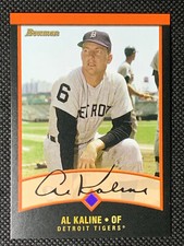 2022 Topps Throwback Thursday TBT Al Kaline 2001 BOWMAN #60 Tigers