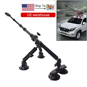 Per Insta360 R X2 X3 X4 parabrezza auto montaggio fotocamera doppia aspirazione + selfie stick - Foto 1 di 10