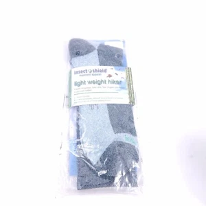 Insect Shield Light Weight Hiker Socks Large Fits Men Shoe 8.5-12.5 Women 9.5-12 - Picture 1 of 4