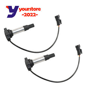 Set of 2 Ignition Coil Fit for Ducati Streetfighter 848 2012 2013 2014 2015