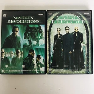 Matrix Reloaded, Matrix Revolution Bundle R4 VGC + Free Shipping Keanu Reeves - Picture 1 of 3