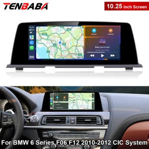 For BMW 6 Series F06 F12 2010-12 CIC 10.25'' Touch Screen Wireless Carplay Radio - Picture 1 of 12