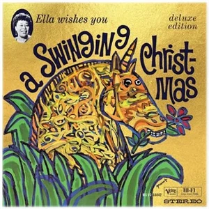 Ella Fitzgerald - Ella Wishes You A Swinging Christmas Vinyl RECORD - Picture 1 of 1