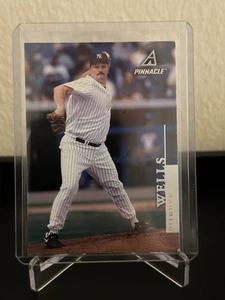 1998 Pinnacle David Wells #154 New York Yankees Baseball Card - Picture 1 of 2
