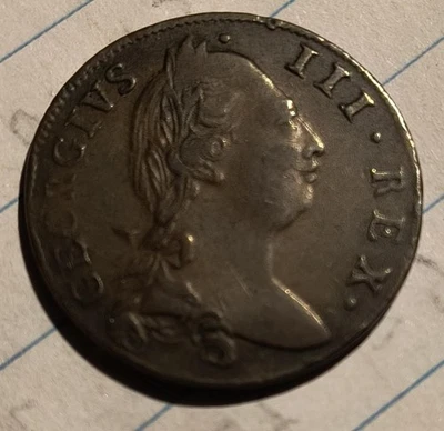 IRELAND George III Copper Halfpenny 1776 - Image 1 of 2