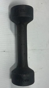 Vintage EXCEL Cast Iron 3 lb. Dumbbell Weight - Single - Picture 1 of 8