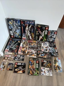 14 x Lego Star Wars Leerkartons Konvolut teilweise mit Aufbauanleitung 14 Stück - Bild 1 von 10