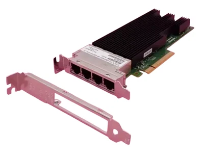 Intel X710-T4 Quad Port 10GbE RJ45 Converged Network Adapter CNA X710T4G1P5 - Image 1 of 4