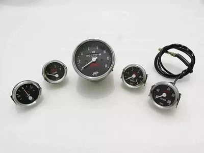 Dspeeometer With Mechanical Temp Gauge Set Fit For Willys Jeep - Image 1 of 4