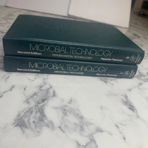 Lot of Academic Press Microbial Technology Science Textbooks Set Hardcover - Picture 1 of 9