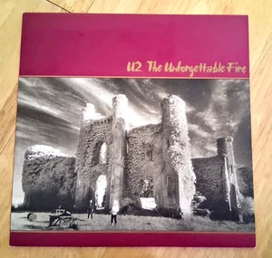 U2 The Unforgettable Fire Vinyl Record 1984 Album & Inner Island Records U2 5 - Picture 1 of 9