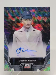 Dedra Meero - 2024 Topps Star Wars Galaxy Chrome Auto /99 - Denise Gough - Bild 1 von 2