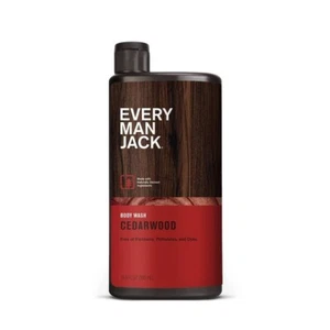 2pks Men's Hydrating Cedarwood Body Wash with Glycerin and Coconut 16.9oz/pack - Picture 1 of 2
