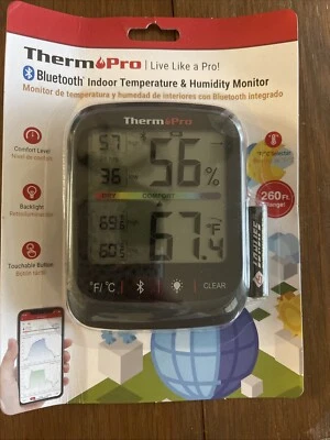 ThermoPro TP359W Bluetooth Indoor Temperature And humidity Monitor - Image 1 of 2