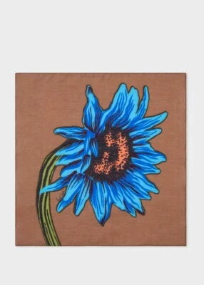 NWT Paul Smith Sunflower Pocket Square Made in Italy. Yours for? - Image 1 of 4