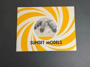 Model Trains Catalog Winter 1990's Sunset Models  - Picture 1 of 2