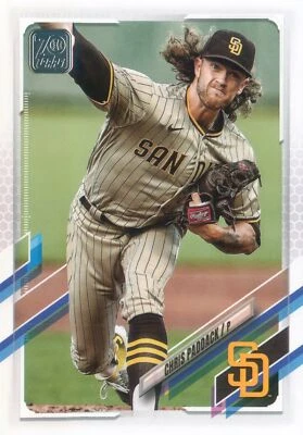 Chris Paddack 2021 Topps Series 1 70th Anniversary Card #259 San Diego Padres - Image 1 of 2