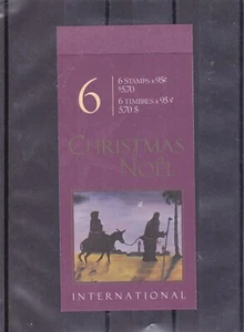 CANADA CHRISTMAS INTERNATIONAL STAMPS OF 6 BOOKLET # 1875a - Picture 1 of 1