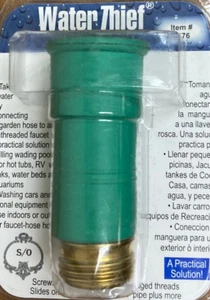 Water Thief Hose Connection Stanley Oliver No. 0176 - Brass USA NOS NEW - Picture 1 of 1