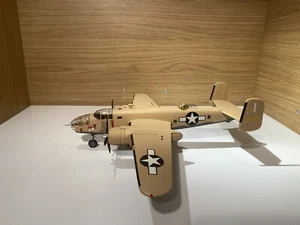FRANKLIN MINT 1:48 B25 MITCHELL USAAF WWII ACES "OH SEVEN" B11B318 (98180) RARE - Picture 1 of 22