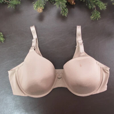 Warners Bra Size 40C Natureal Padded Underwire Adjustable Clasp Back *Note - Image 1 of 4