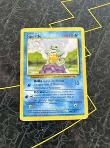 Pokémon TCG Squirtle Base Set 63/102 Regular Unlimited Common Italian - Picture 1 of 2
