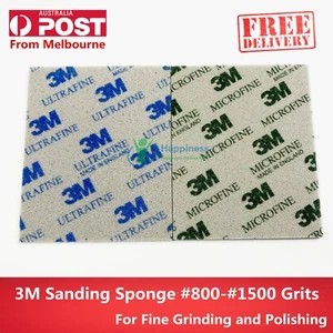 3M Softback Sanding Sponge Set 800-1500 Grit – Basic Polishing & Finishing - Picture 1 of 7
