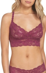 Cosabella L5732 Womens Concord Grape Never Say Never Sweetie Bralette Sz M - Picture 1 of 2