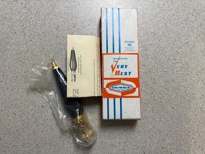 UNIWELD TH1 AIRE/ACETILENO ANTORCHA MANGO VÁLVULA TRASERA (SOLO) NUEVO Foto 1 de 4