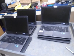 Lot of 7 HP ProBook 650 G1 i7-4800MQ 8GB 500GB Laptops No OS or ACs READ - Picture 1 of 5