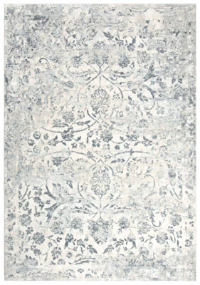 Rizzy Rugs Beige Petals VInes Faded Vintage Contemporary Area Rug Floral CHS109 - Image 1 of 4